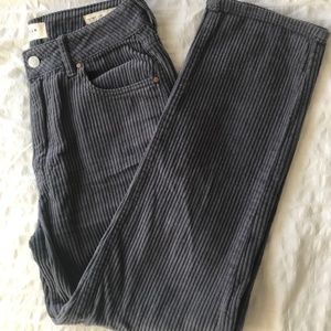 Gray Pacsun Corduroy Mom Jean Pants Size 26